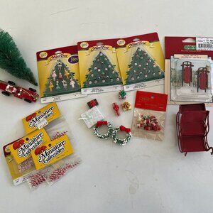 Dollhouse Christmas Ornaments